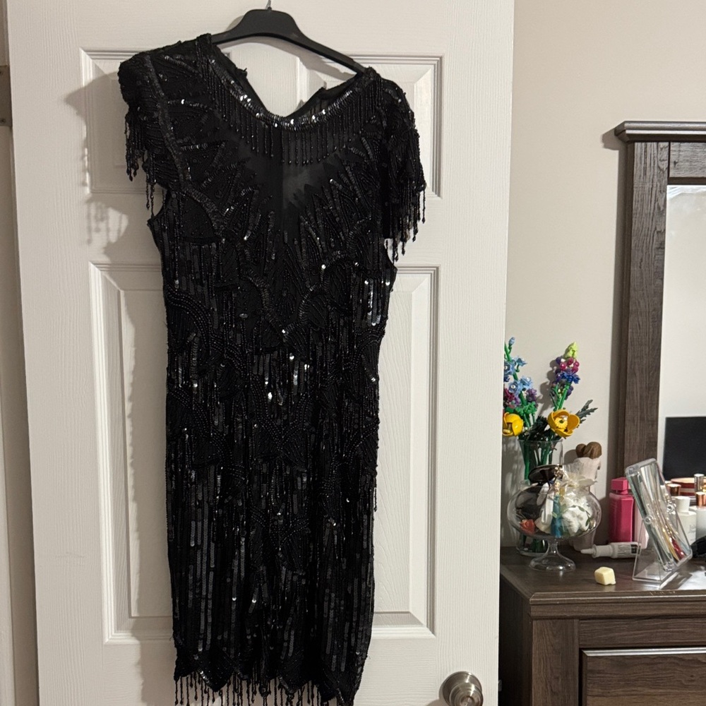 Gatsby  black dress size M